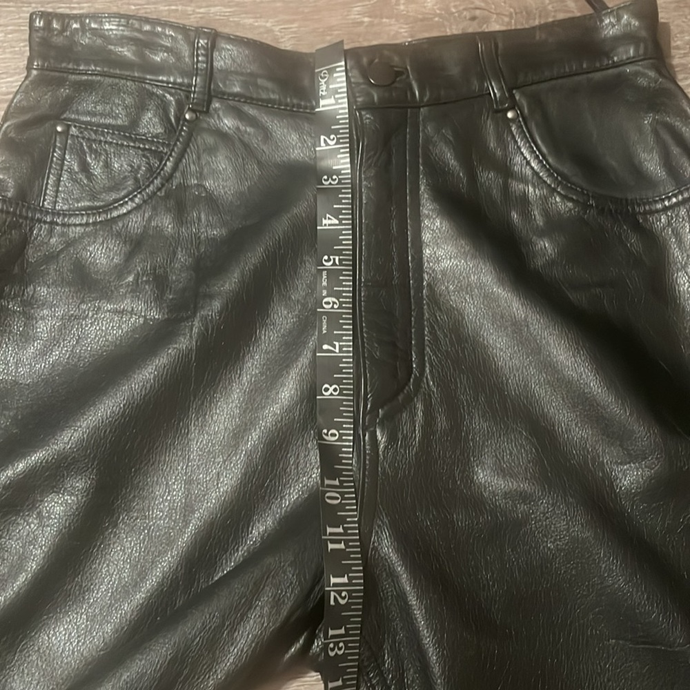 Wilsons Leather Black Straight Leg Pants - Picture 12 of 12